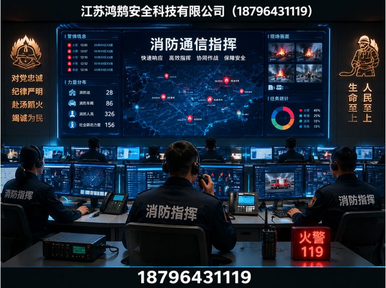 中卫智慧消防系统展示图